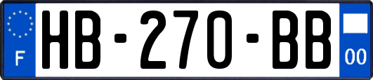 HB-270-BB