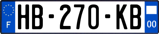 HB-270-KB