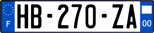 HB-270-ZA