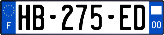 HB-275-ED