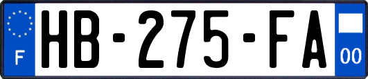HB-275-FA