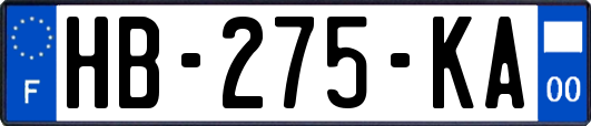 HB-275-KA