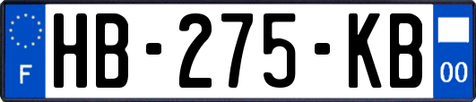 HB-275-KB