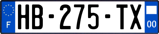 HB-275-TX