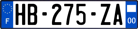 HB-275-ZA