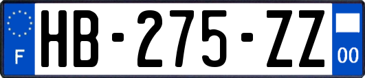 HB-275-ZZ