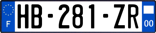 HB-281-ZR