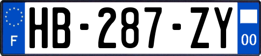 HB-287-ZY