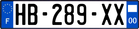 HB-289-XX