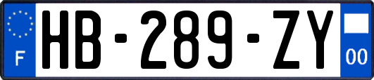 HB-289-ZY