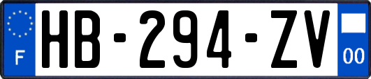 HB-294-ZV