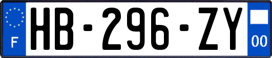 HB-296-ZY