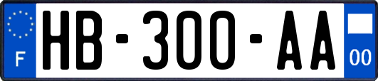 HB-300-AA