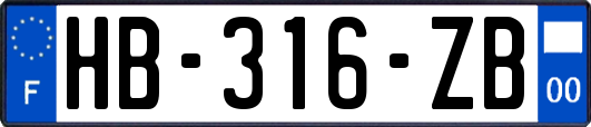 HB-316-ZB