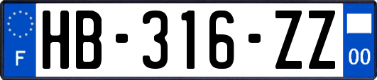 HB-316-ZZ