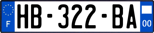 HB-322-BA