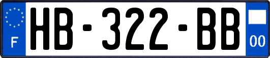 HB-322-BB