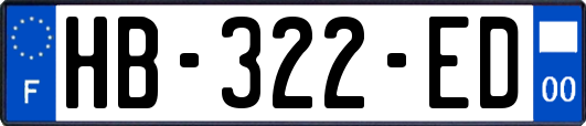 HB-322-ED