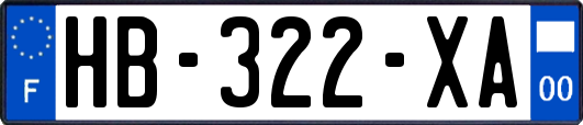 HB-322-XA