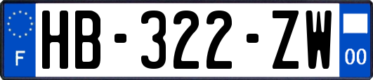 HB-322-ZW