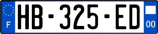 HB-325-ED