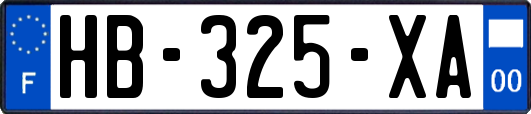 HB-325-XA