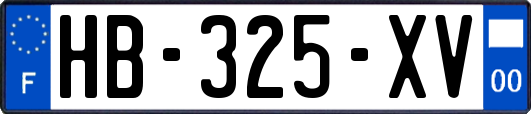 HB-325-XV