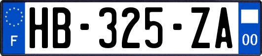 HB-325-ZA