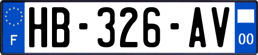 HB-326-AV