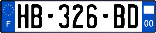 HB-326-BD