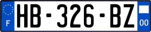 HB-326-BZ