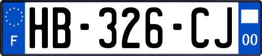 HB-326-CJ