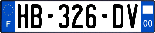 HB-326-DV