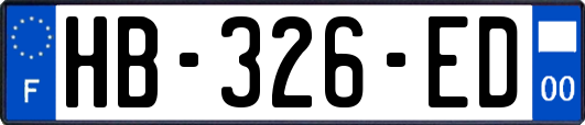 HB-326-ED