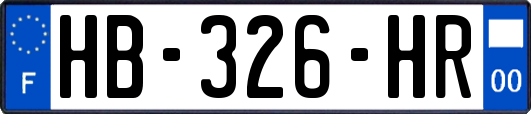 HB-326-HR