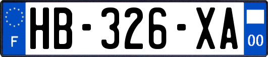 HB-326-XA
