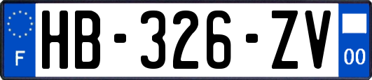HB-326-ZV