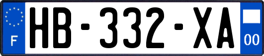 HB-332-XA