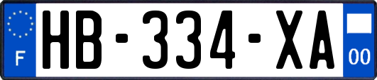 HB-334-XA