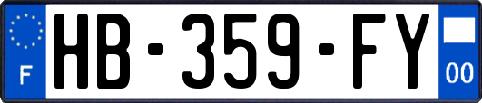HB-359-FY