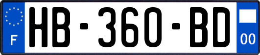 HB-360-BD