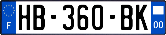 HB-360-BK