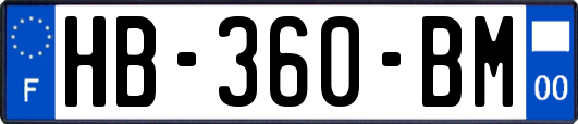 HB-360-BM