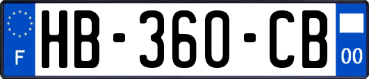 HB-360-CB