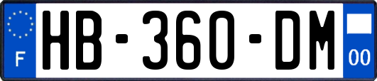 HB-360-DM