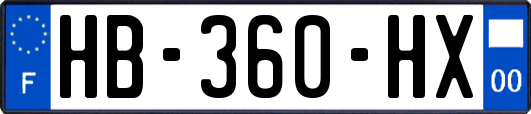 HB-360-HX