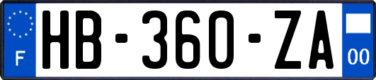 HB-360-ZA