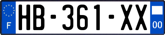 HB-361-XX