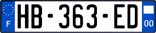 HB-363-ED