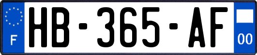 HB-365-AF